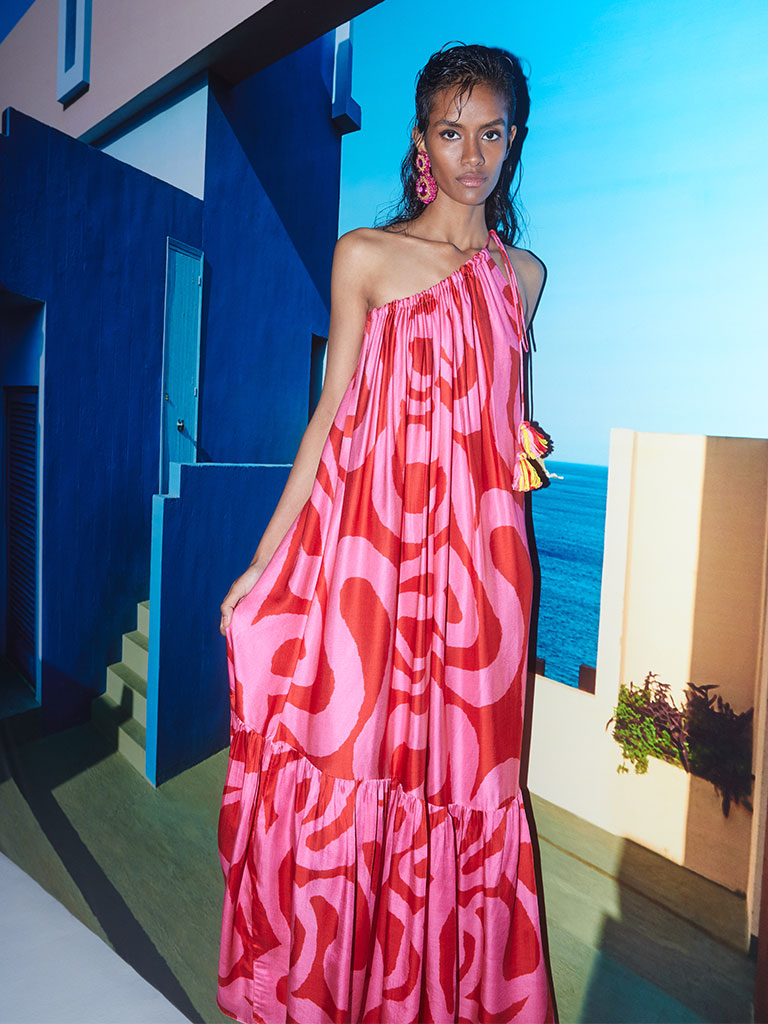 Candy One Shoulder Dress DRESSES IKKIVI   