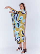 Load image into Gallery viewer, Maple Round Collar Kimono DRESSES IKKIVI   
