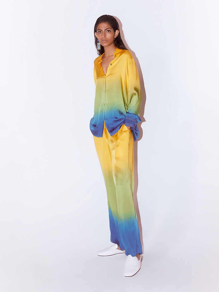 Tropical Leheriya Co-ord Set SETS IKKIVI   