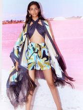 Load image into Gallery viewer, Maple Kimono Halter Top &amp; Shorts Set SETS IKKIVI   
