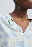 Relaxed Fit Drawstring Shirt TOPS Reistor