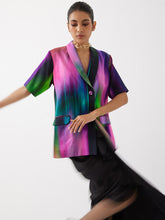 Load image into Gallery viewer, Milky Way Blazer &amp; Draped Skirt Set SETS IKKIVI   
