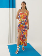 Load image into Gallery viewer, Ikat Strappy Dress DRESSES IKKIVI   
