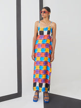 Load image into Gallery viewer, Baltimore Check Slip Dress DRESSES IKKIVI   
