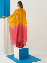 Load image into Gallery viewer, Hibiscus Organza Cape JACKETS IKKIVI   
