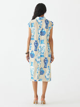 Load image into Gallery viewer, Porcelain Knot Shirt Dress DRESSES IKKIVI   
