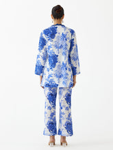 Load image into Gallery viewer, Chintz Tunic &amp; Pants Set SETS IKKIVI   
