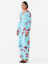 Load image into Gallery viewer, Baby Sakura Kimono Dress &amp; Pants Co-ord Set SETS IKKIVI

