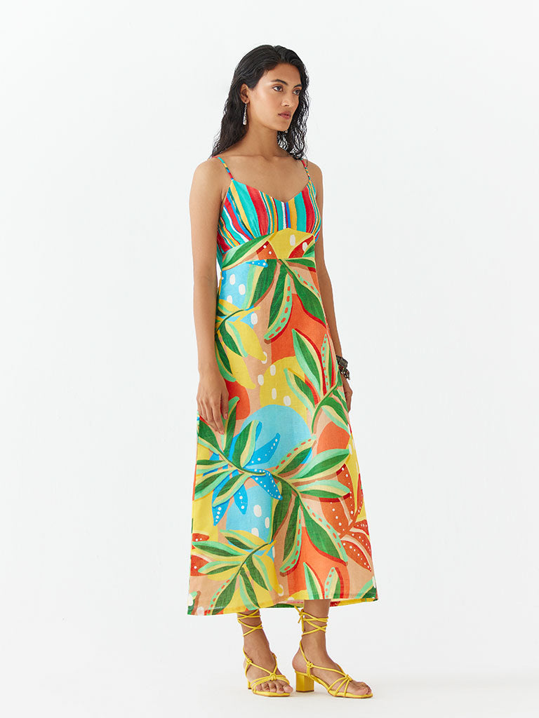 Gir Strappy Dress DRESSES IKKIVI   