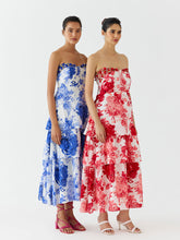 Load image into Gallery viewer, Chintz Tiered Dress DRESSES IKKIVI   
