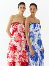 Load image into Gallery viewer, Ruby Chintz Tiered Dress DRESSES IKKIVI   
