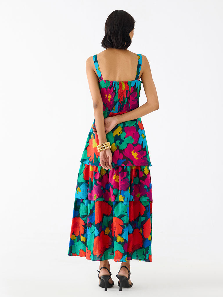 Anima Bustier Tiered Dress DRESSES IKKIVI   