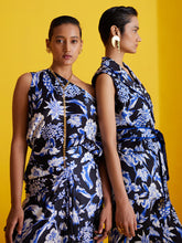 Load image into Gallery viewer, Black Pineapple Top &amp; Knot Skirt Set SETS IKKIVI   
