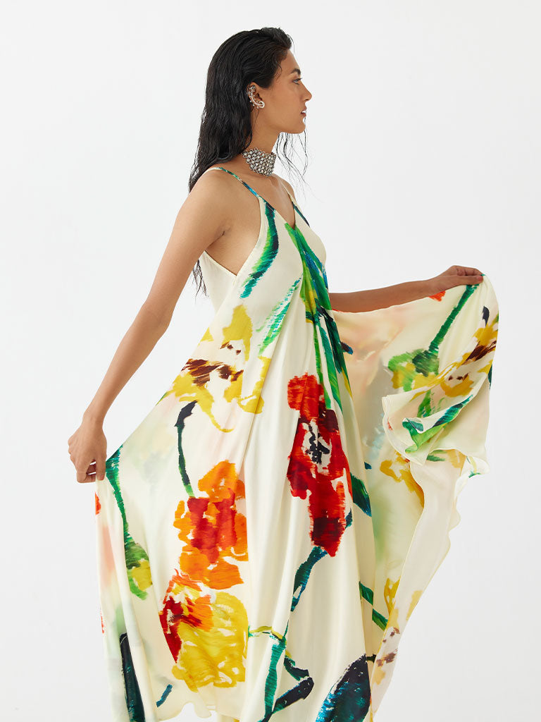 Monet Strappy Dress DRESSES IKKIVI   