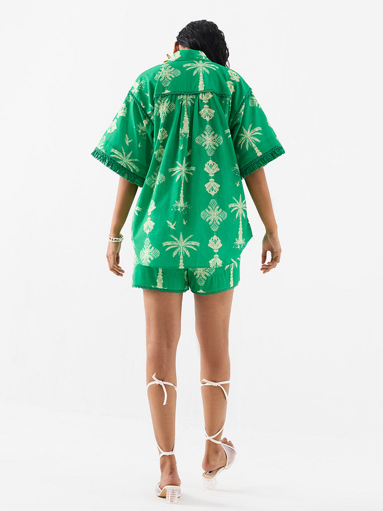 Sago Palm Shirt & Shorts Set SETS IKKIVI