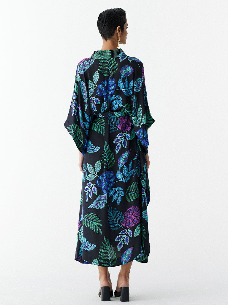 Black Jungle Kaftan JACKETS IKKIVI   