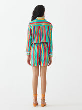 Load image into Gallery viewer, Birch Shirt &amp; Embroidered Shorts SETS IKKIVI   
