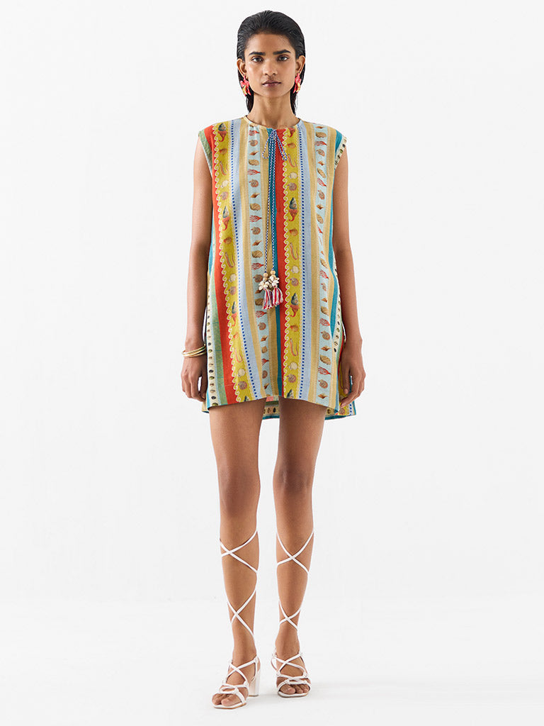 Sea Shell Mini Dress DRESSES IKKIVI