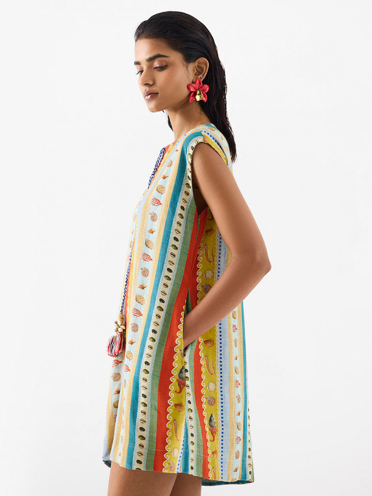 Sea Shell Mini Dress DRESSES IKKIVI