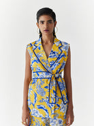 Yellow Pineapple Blazer Co-ord Set SETS IKKIVI   