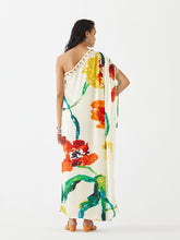 Load image into Gallery viewer, Monet One-Shoulder Drawstring Dress DRESSES IKKIVI   
