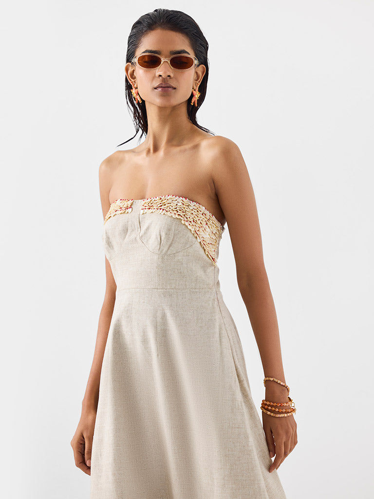 Palm Island Tiered Dress DRESSES IKKIVI