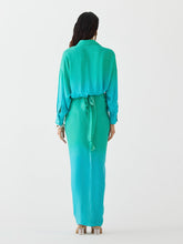 Load image into Gallery viewer, Caspian Shirt Draped Dress DRESSES IKKIVI   
