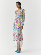 Amazon One Shoulder Dress DRESSES IKKIVI   