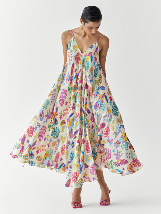 Amazon Strappy Dress DRESSES IKKIVI   