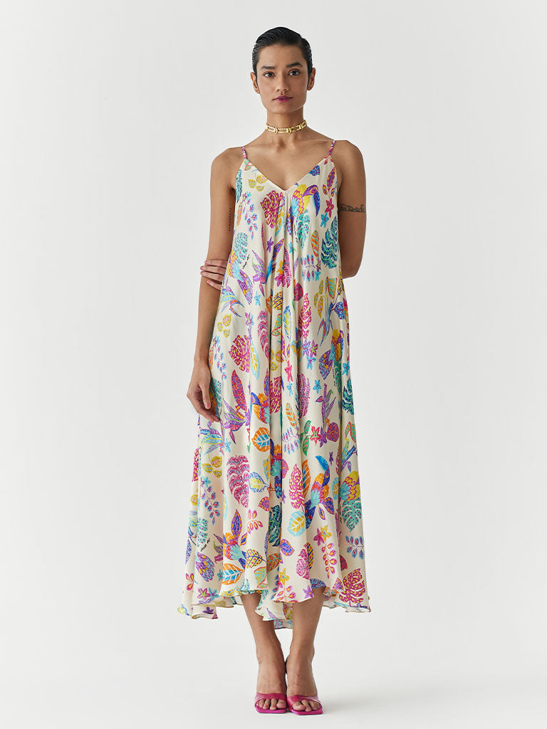 Amazon Strappy Dress DRESSES IKKIVI   