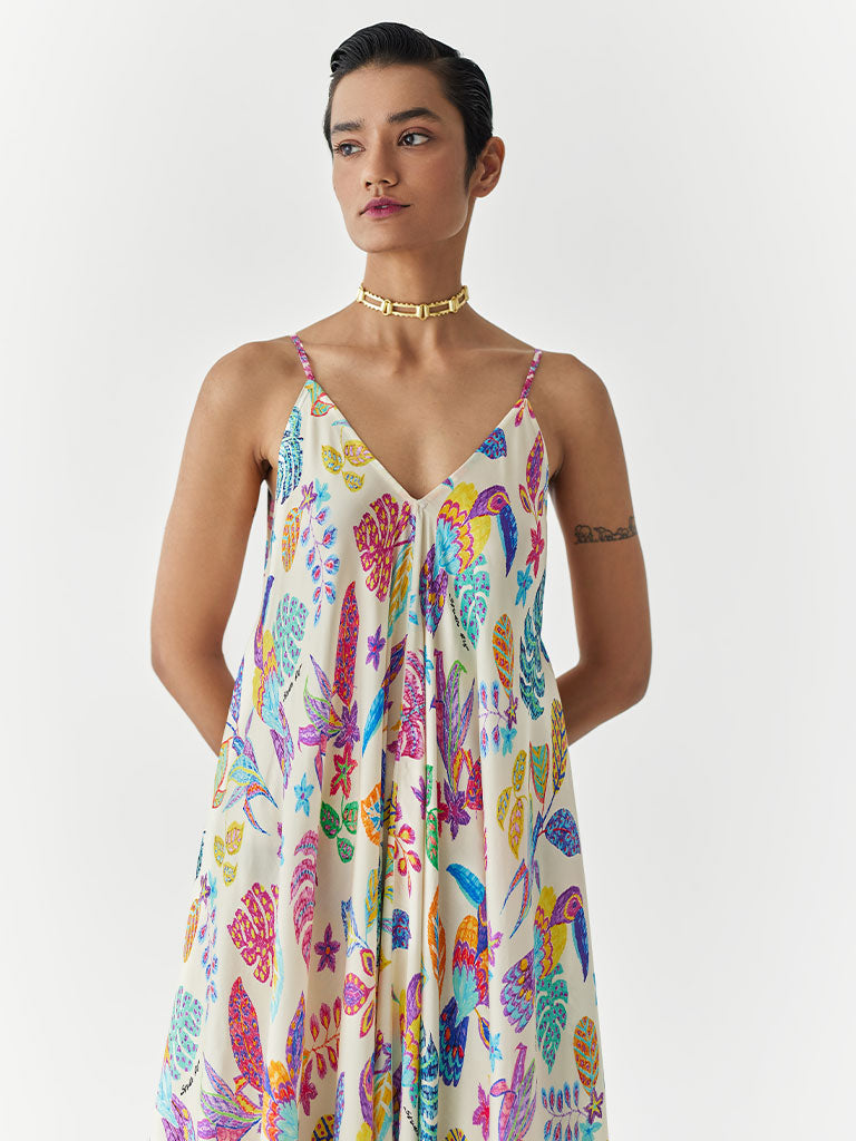 Amazon Strappy Dress DRESSES IKKIVI   
