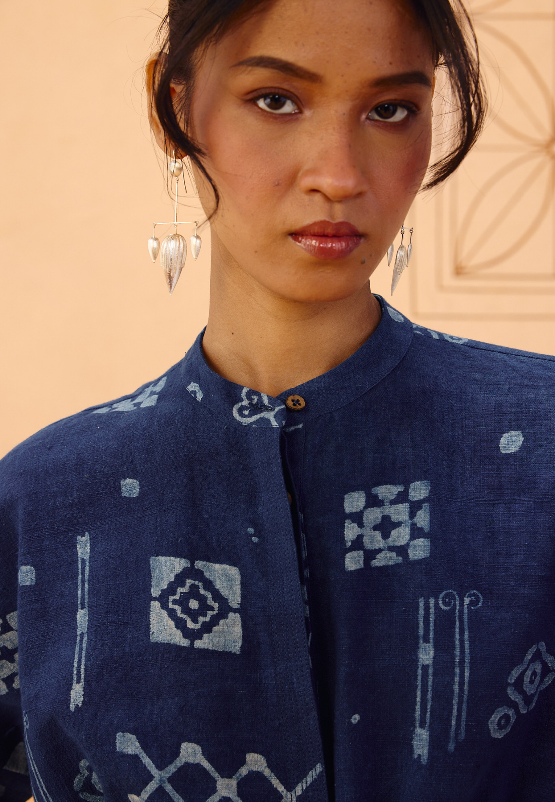 Rooted Beginnings Kala Cotton Peplum Top TOPS SUI