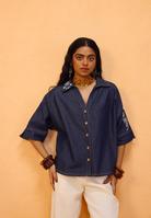 Rooted Sustainable Denim Shirt TOPS SUI