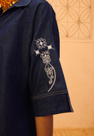 Rooted Sustainable Denim Shirt TOPS SUI