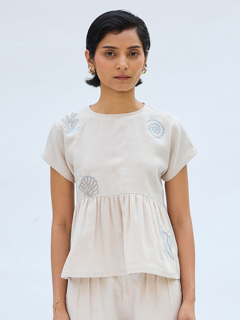 Sea Soul Linen Top TOPS SUI