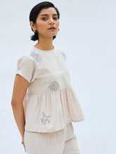 Load image into Gallery viewer, Sea Soul Linen Top TOPS SUI
