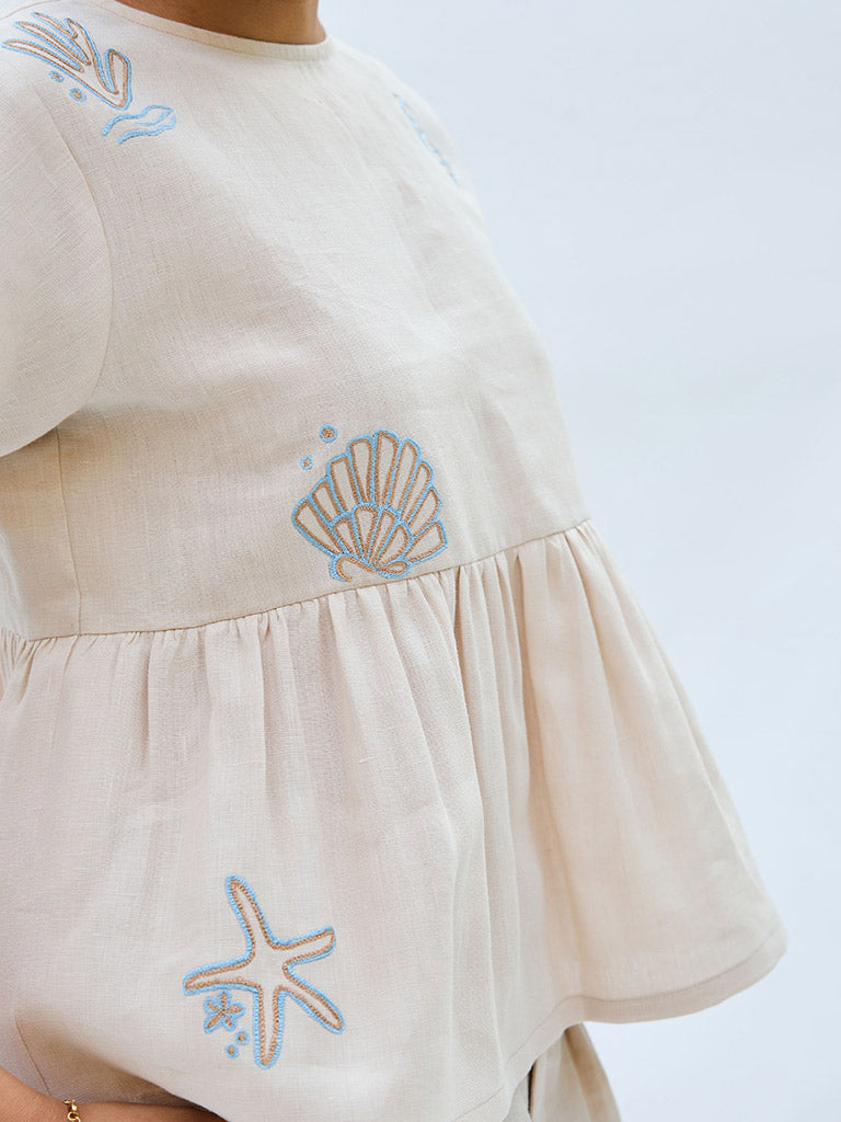 Sea Soul Linen Top TOPS SUI