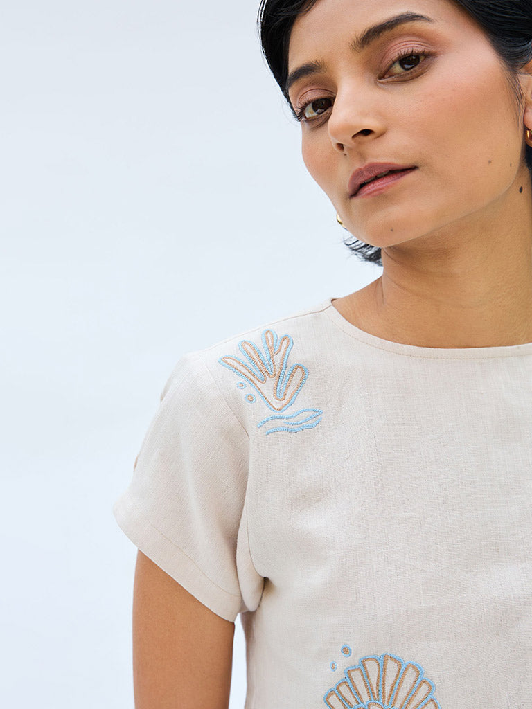 Sea Soul Linen Top TOPS SUI