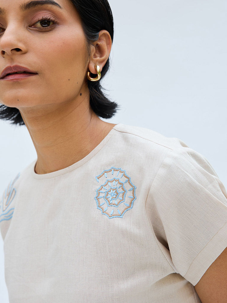 Sea Soul Linen Top TOPS SUI