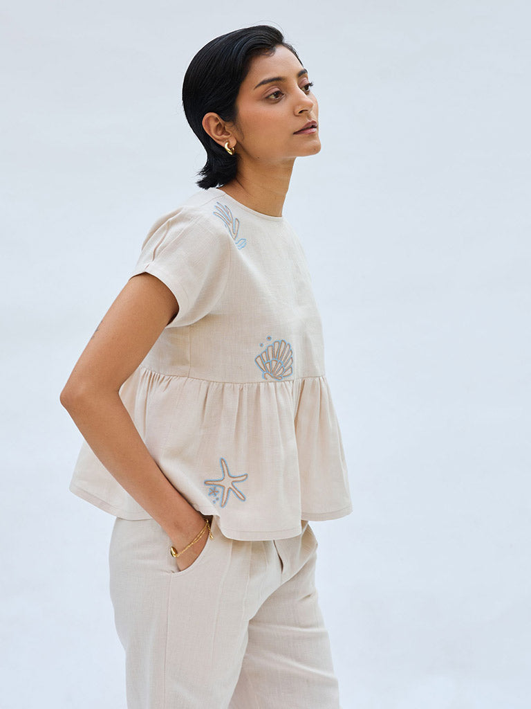 Sea Soul Linen Top TOPS SUI