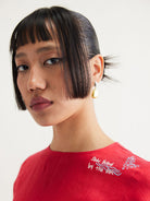 Slow Living Linen Peplum Top TOPS SUI