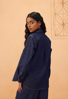 Slow Roots Sustainable Denim Shirt TOPS SUI