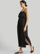 Strappy Black Maxi Dress DRESSES Reistor   