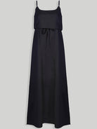 Strappy Black Maxi Dress DRESSES Reistor   
