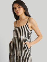 Load image into Gallery viewer, Strappy Black Tiered Maxi Dress DRESSES Reistor   
