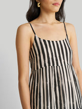 Load image into Gallery viewer, Strappy Black Tiered Maxi Dress DRESSES Reistor   
