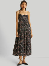 Load image into Gallery viewer, Strappy Tiered Printed Maxi Dress DRESSES Reistor   
