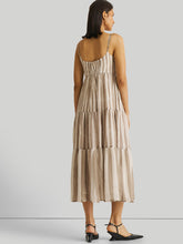 Load image into Gallery viewer, Strappy Ecru Tiered Maxi Dress DRESSES Reistor   
