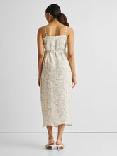 Load image into Gallery viewer, Strappy Blue Floral Wrap Dress DRESSES Reistor   
