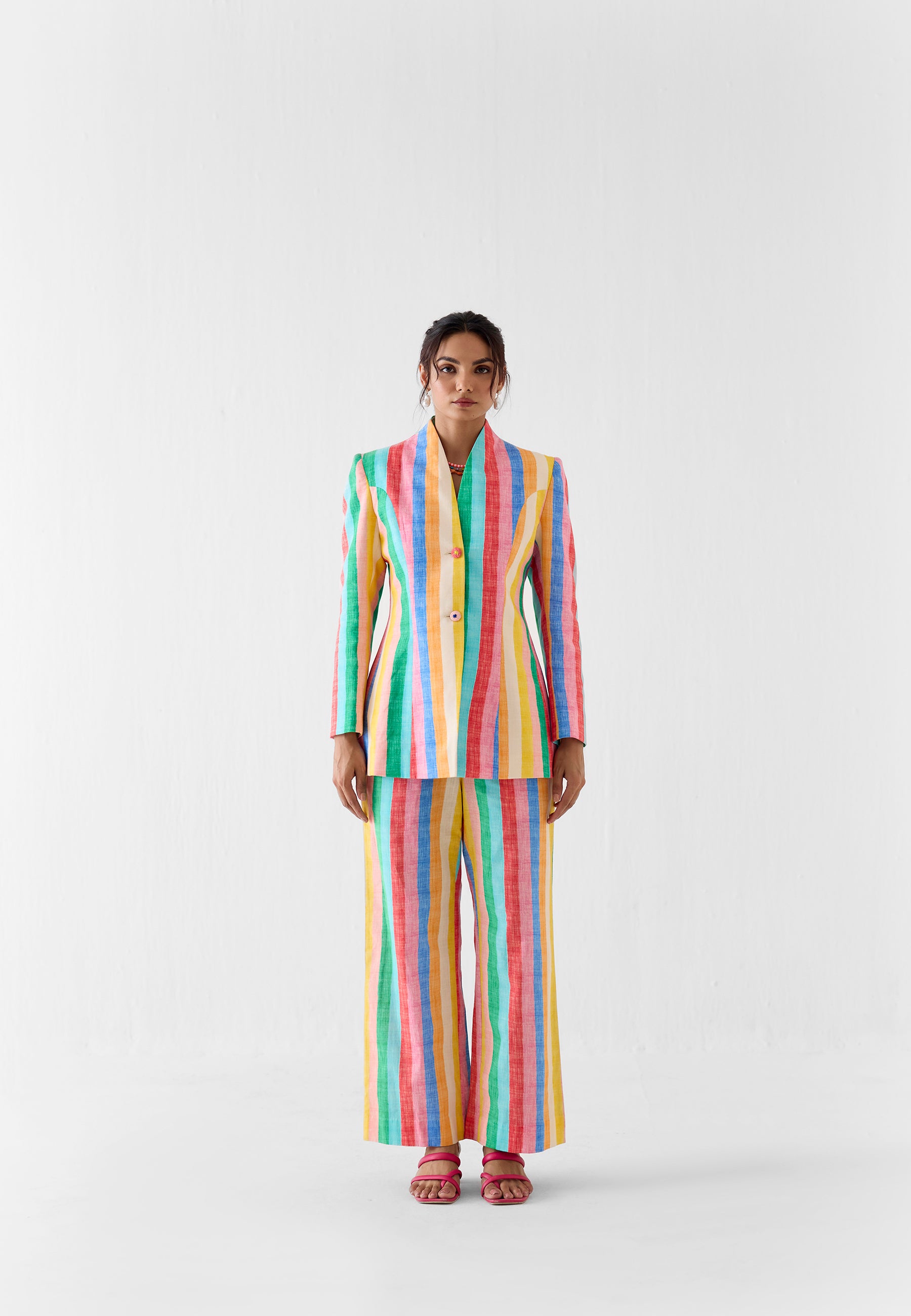 Leher Blazer Co-ord Set SETS IKKIVI